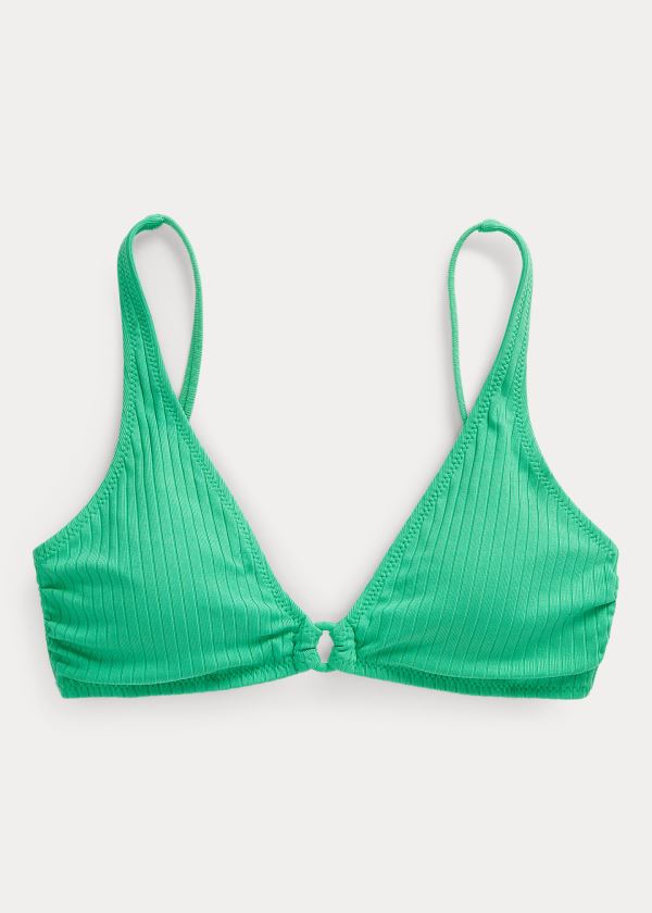 Top Polo Ralph Lauren O-Ring Bralette Mulher 49716-UETL